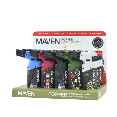 Maven Popper - Christmas Collection Lighters - 1ct