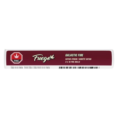Fuego - Galactic Fire Pre-Rolls - 4x1g Sativa
