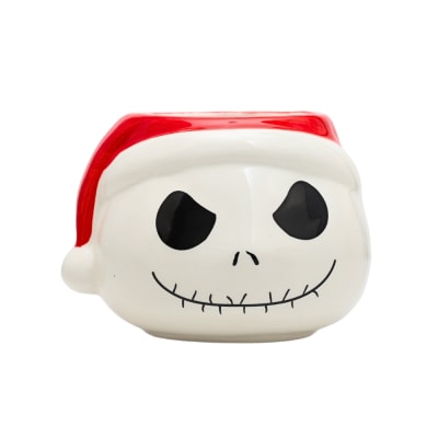 Mugs Santa Skull Ceramic Mug