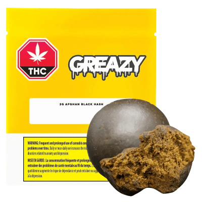 GREAZY Concentrates - Afghan Black Hash