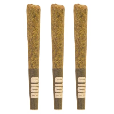 Bold - ORANGE CRUSH Sativa - 3x0.5g Pre Rolls