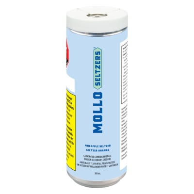 Mollo - PINEAPPLE SELTZER 2:1 CBG - 355ml