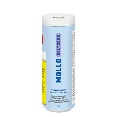Mollo - BLACKBERRY SELTZER 2:1 CBG - 355ml