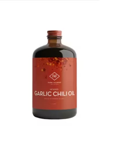 Farm & Florist - INFUSED GARLIC CHILI OIL - 60ml