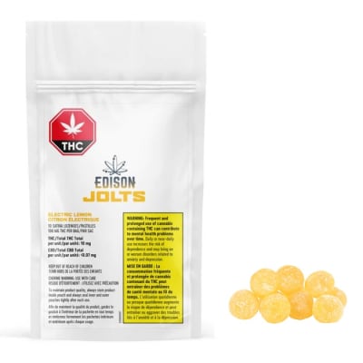 Edison Jolts - Electric Lemon Lozenges - 1x10mg