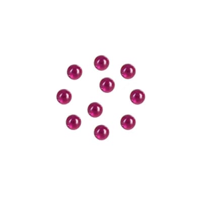 ALEAF - 6 PC BAG - Ruby Terp Pearls - 3mm