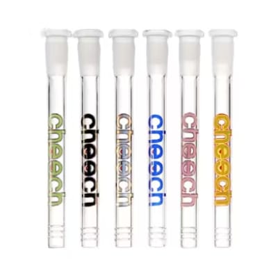 Cheech - Glass Down Stem 6.5" - Assorted Colours