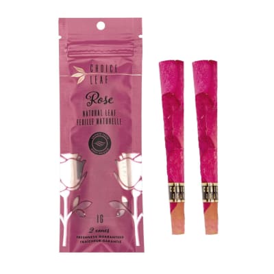 Choice Leaf - Rose 1g Pre-Rolled Cones - 2 Pack