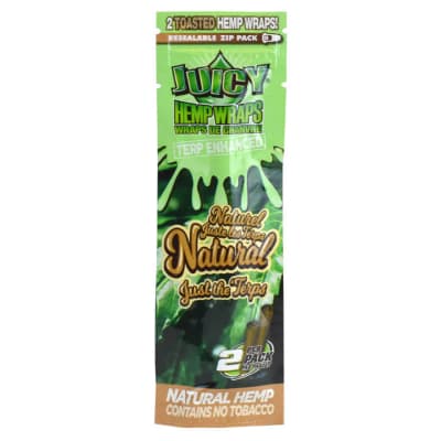Juicy Jay's - Hemp Wraps Natural - 2 Pack