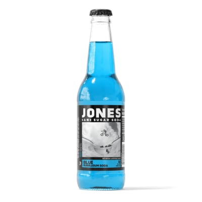 Jones Soda Blue Bubblegum - 355ml