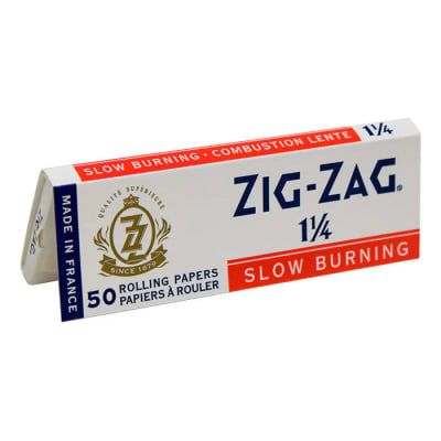 Zig Zag - Whites 1 1/4" Papers