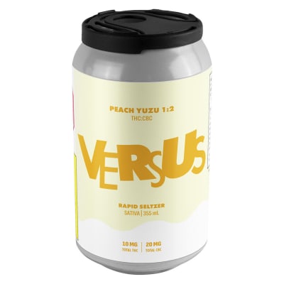 Peach Yuzu 1:2 THC/CBC Rapid Seltzer - 355ml Sativa