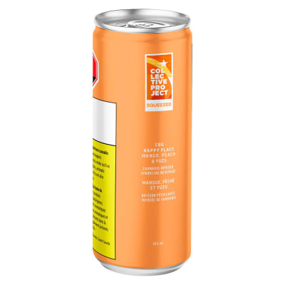 Happy Place (Mango, Peach Yuzu) CBG:THC 20:10 355mL