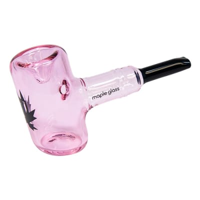 Maple Craft Pipes - Pink Oxford Hammer Pipe