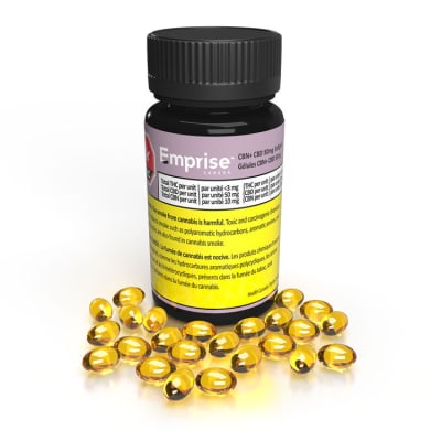 Emprise - Soft Gels 10:50 CBN:CBD - 100x50mg