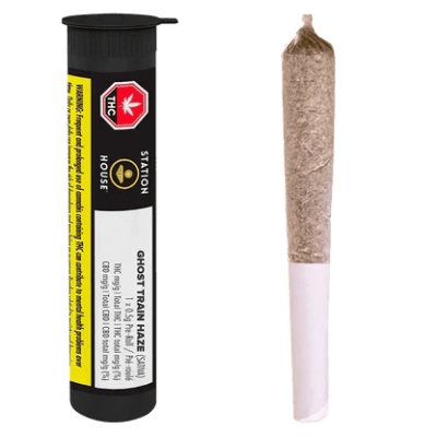 Station House - GHOST TRAIN HAZE Sativa - 1x0.5g Pre Roll