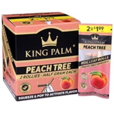 King Palm | Peach Tree 2pk