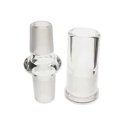 Straight Adapter + Glass Dome Combo | 19mm Male to 19mm Male