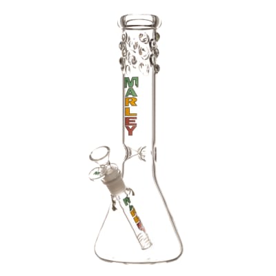 Marley - Glass Beaker Bong 12" - Assorted Colours