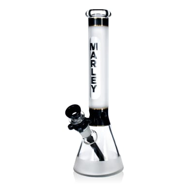 Marley - Frosted Gradient Glass Beaker Bong 13" - Assorted Colours