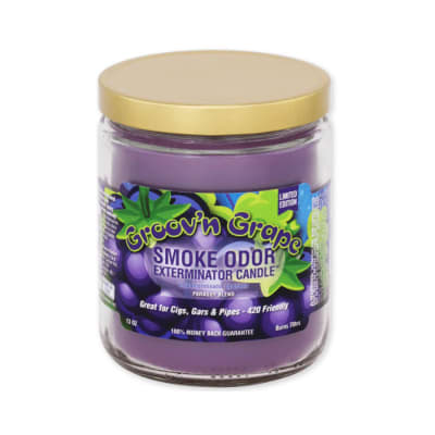 Smoke Odor - Exterminator Candle - Groov'n Grape