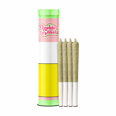 Doobie Snacks - PINK DRAGON Terp Infused - 4x0.5g Pre Rolls
