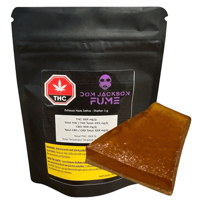 Exhaust Haze Sativa 1g Shatter