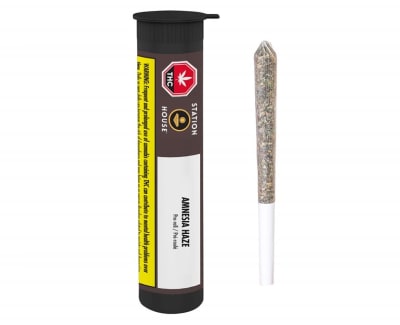 Station House - AMNESIA HAZE Sativa - 1x0.5g Pre Roll