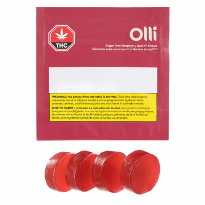 Olli - SUGAR-FREE RASPBERRY ACAI 1:1 CBD - 4x2.5mg