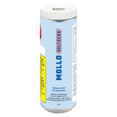 Mollo Multipack Seltzers - Multipack of 4 Mollo Mango Seltzer 10mg THC 4 x 355ml Sparkling Beverage