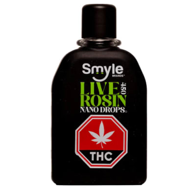 LIVE ROSIN NANO DROPS - 450MG - 90ml By Smyle Brands