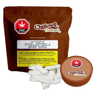 Potluck Chillows - COFFEE - 10x10mg Pouches