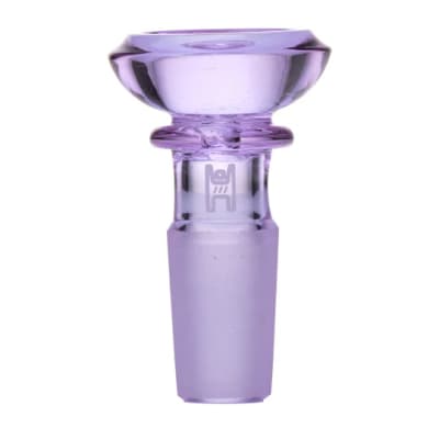 Generic Glass and accessories - Saucer Flower Bowls - 14mm - Lavender