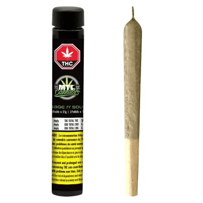 MTL - SAGE N' SOUR Sativa - 3x0.5g Pre Rolls
