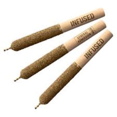 Raspberry Twist 3 x 0.5g Distillate Infused Pre-Rolls
