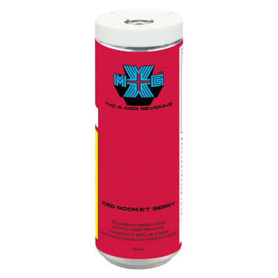 XMG - ICED ROCKET BERRY + 10mg CBG - 355ml