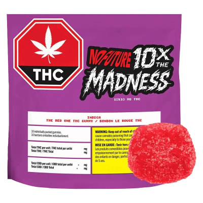 No Future - 10X MADNESS THE RED ONE - 10x10mg - 10 Pack