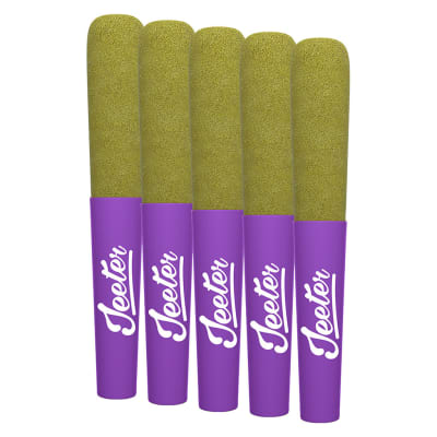 Baby Jeeter - Granddaddy Purp Infused Pre-Rolls - 5x0.5g Indica