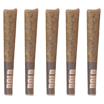 BOLD Melted Strawberries Diamond Infused Pre-Roll 5x0.4g Resin