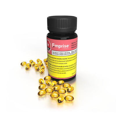 Emprise - LIGHT YEAR THC SOFT GELS - 30x10mg Soft Gels