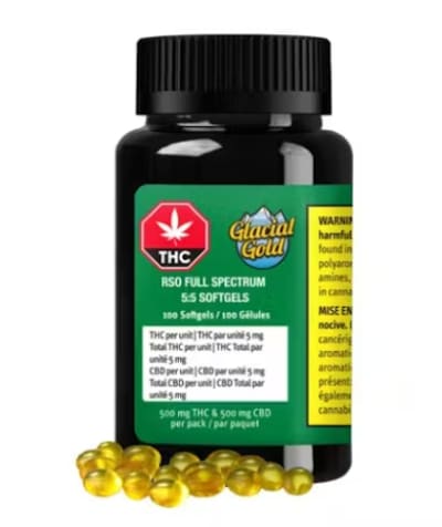 RSO Full Spectrum THC:CBD 5mg:5mg x 200