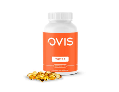 THC 2.5mg x 50 Softgels