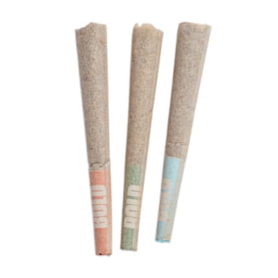 Bold - CRAFT SAMPLER PACK - 3x0.5g Pre Rolls