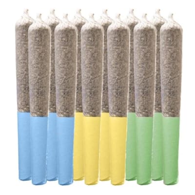 SATIVA DAYTIME EXPRESS VARIETY PACK PRE-ROLLS - 12 x 0.5g by