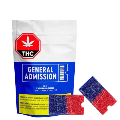 General Admission - TIGER BLOOD - 2x5mg