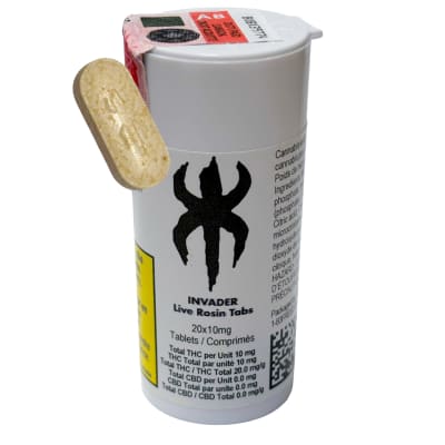 Live Rosin Tabs 20 x 10mg Tablets