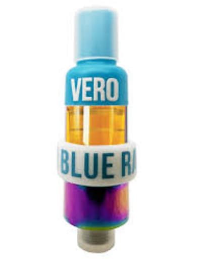 Bussin Blue Razz Live Liquid Diamond POSTLESS 1g 510 Cart