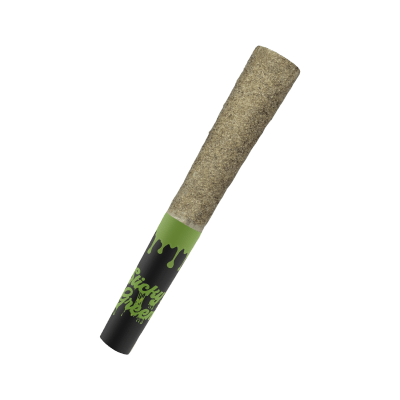Sticky Greens Infused Pre-Rolls & Blunts - Fruitsplosion 5 x Kief Coated Liquid Diamond Infused Pre-Rolls