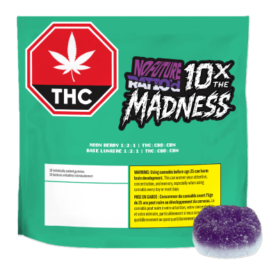 No Future - 10X MOON BERRY 1:2:1 THC:CBD:CBN - 10x10mg - 10 Pack