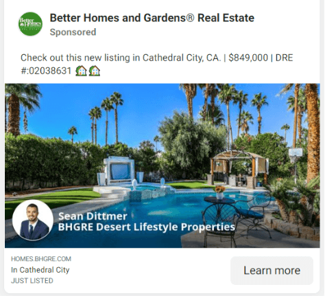 Better Homes and Gardens - Listing